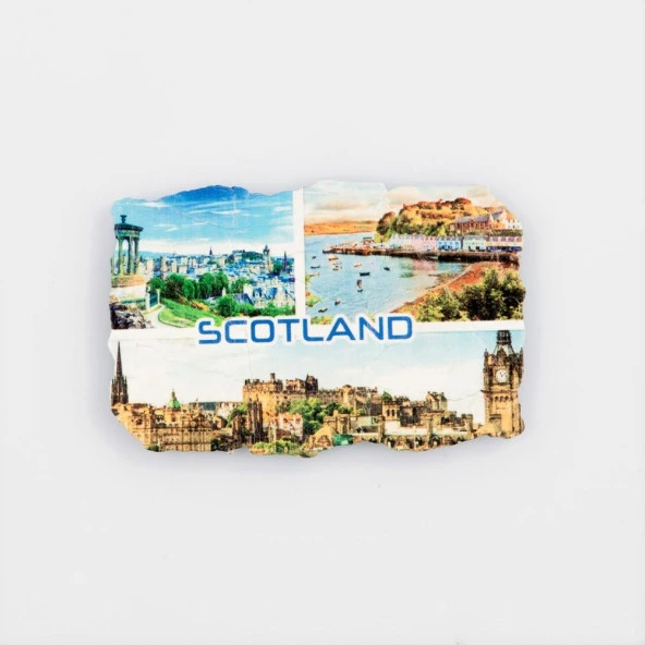İskoçya Edinburgh Fresco Magnet ürün görseli 1