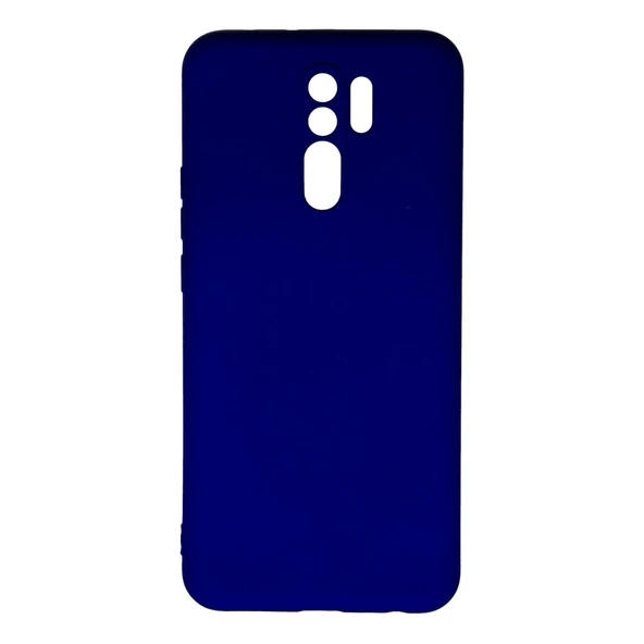 Xiaomi Redmi 9 Kılıf Nano İçi Kadife Silikon - Lacivert ürün görseli 1