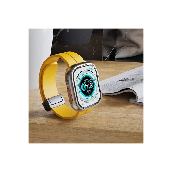 Watch 38mm Kr412 Elegance Stylısh Kordon - Turuncu - Resim 5
