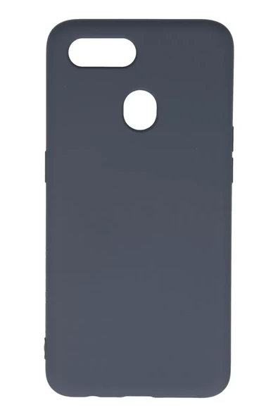 Newface Oppo A12 Kılıf Nano içi Kadife Silikon - Gri ürün görseli 1