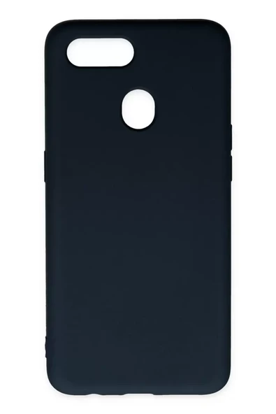 Newface Oppo A12 Kılıf Nano içi Kadife Silikon - Lacivert ürün görseli 1