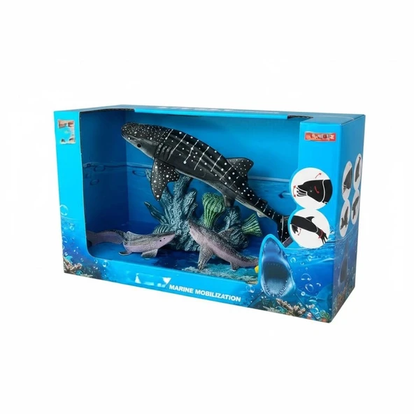 65891 DENİZ CANLILARI FİGÜRLERİ 6602-5 ürün görseli 1