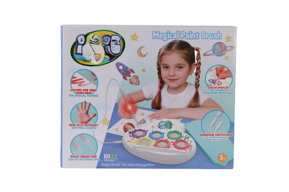 WF-6003A SİHİRLİ BOYAMA LEKESİZ IŞIKLI BOYAMA FIRÇASI ürün görseli 1