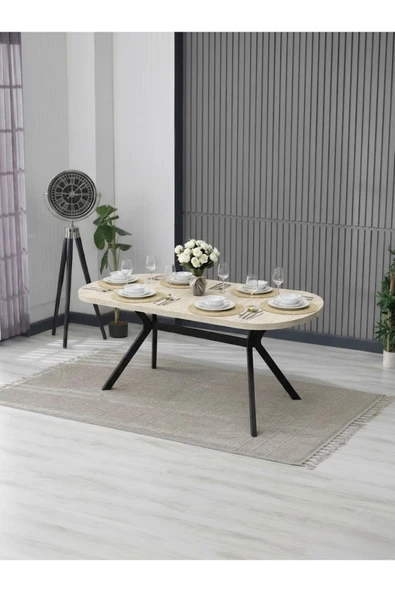 ZAE MDF YEMEK MASASI 90X170 CM ürün görseli 1