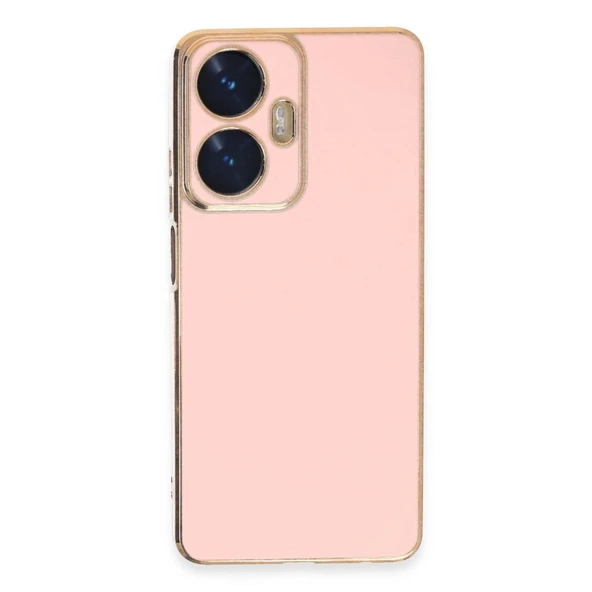 Realme C55 Kılıf Volet Silikon - Pembe ürün görseli 1