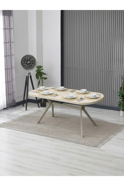 ZAE MDF YEMEK MASASI 90X170 CM ürün görseli 1