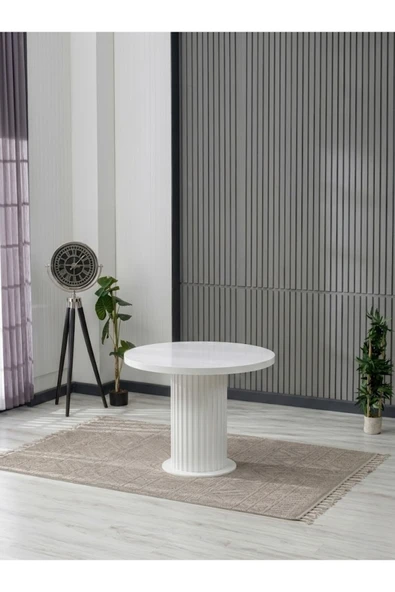 AURA YUVARLAK BOHEM 90X90 MDF MASA ürün görseli 1