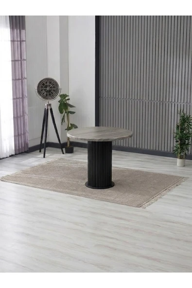AURA YUVARLAK BOHEM 90X90 MDF MASA ürün görseli 1