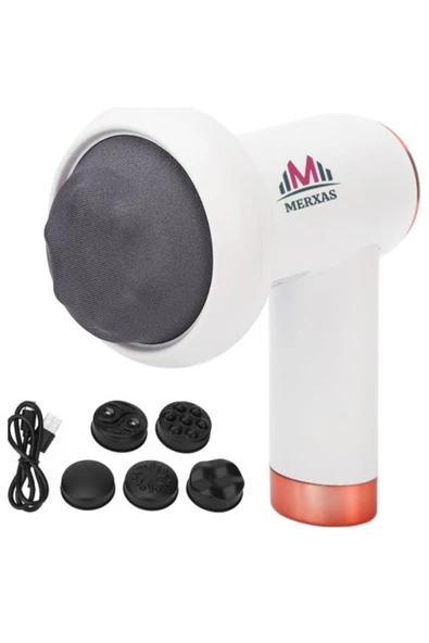 Merxas Sl-630 Shıatsu Masaj Teknigi Şarj Edilebilir 6 Seviye Kablosuz Titreşimli Masaj Aleti Pro Seri Sl-630 ürün görseli 1