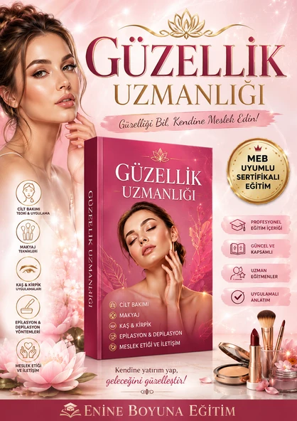 Güzellik Akademisi Eğitim Seti (3 Kitap) ürün görseli 1