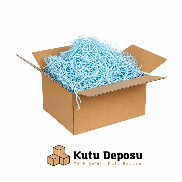 Açık Mavi Kırpık Kağıt 1 Kg ürün görseli 1