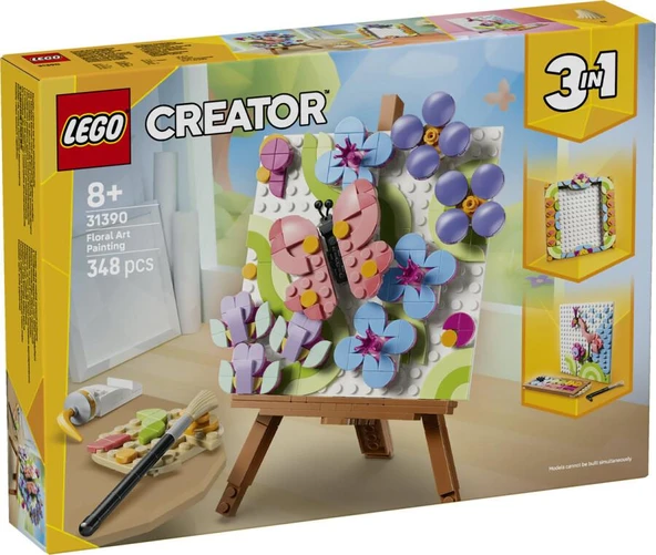 LEGO Creator 31390 Floral Art Painting ürün görseli 1