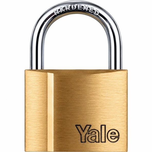 Yale 40 mm MASTERLİ pas sistem prinç sarı asma kilit tek anahtar ürün görseli 1