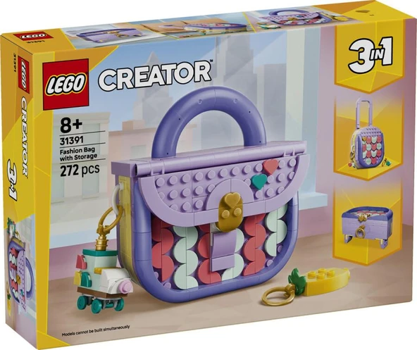 LEGO Creator 31391 Fashion Bag with Storage ürün görseli 1