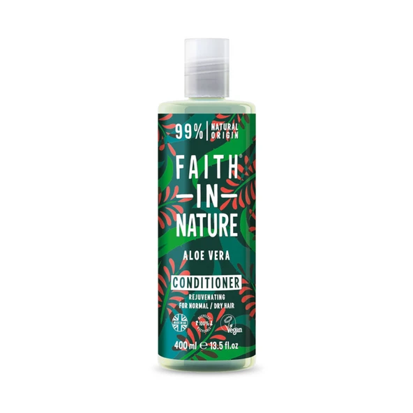 Faith İn Nature Yenileyici Saç Bakım Kremi %99 Doğal İçerikli Aloe Vera 400 ml ürün görseli 1