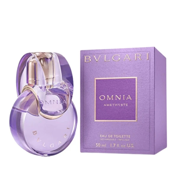 Bvlgari Omnia Amethyste Refillable EDT 50 ml Kadın Parfümü ürün görseli 1