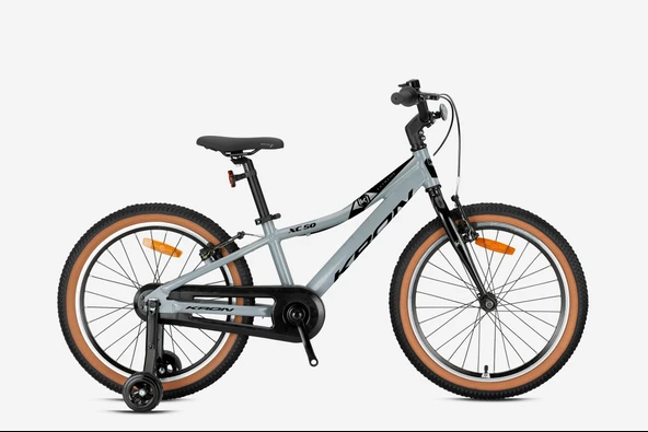 Kron XC50 16 Jant 9K Vitesiz V frenli Çocuk Bisikleti Nardo Gri Siyah ürün görseli 1