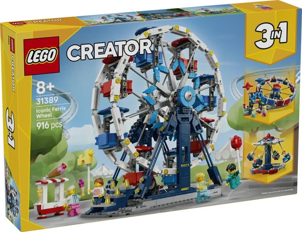 LEGO Creator 31389 Iconic Ferris Wheel ürün görseli 1