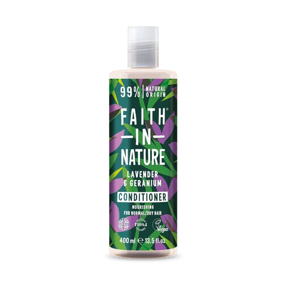 Faith İn Nature Rahatlatıcı Saç Bakım Kremi %99 Doğal İçerikli Lavanta & Sardunya 400 ml ürün görseli 1