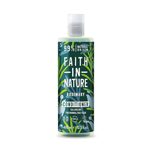 Faith İn Nature Dengeleyici Saç Bakım Kremi %99 Doğal İçerikli Biberiye 400 ml ürün görseli 1