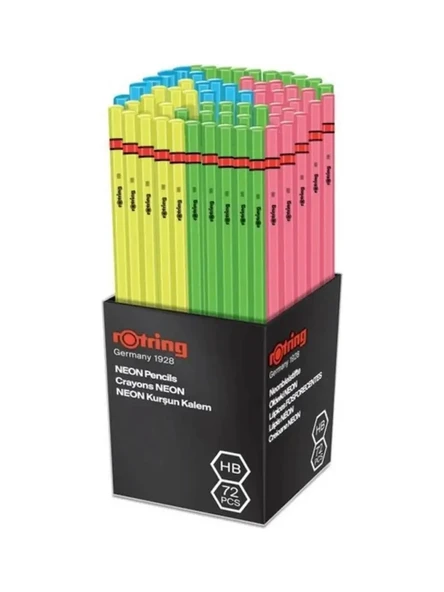 Rotrıng Kurşun Kalem Neon Renkler 72 li 2090066 ürün görseli 1
