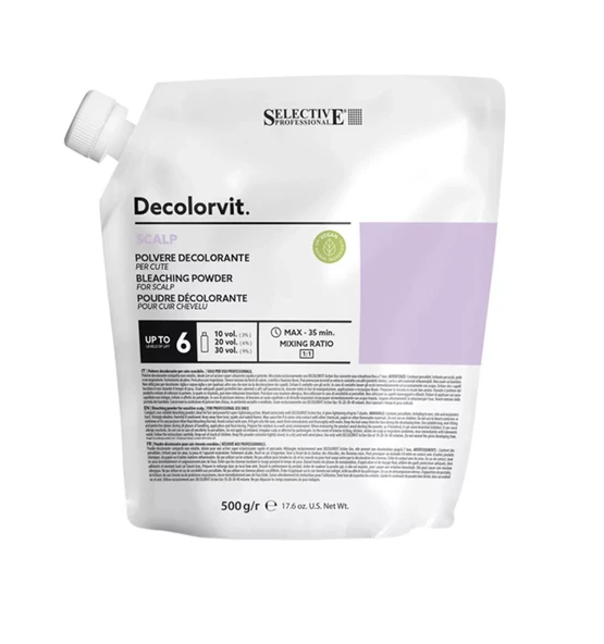 Selective Decolorvit Scalp Mor Toz Açıcı 500G ürün görseli 1