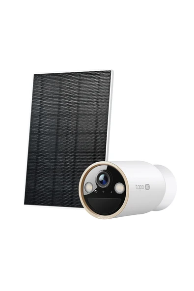 TP-Link Tapo C460 KIT Bullet 8 MP 4K Güneş Enerjili Gece Görüşlü IP Wi-Fi Güvenlik Kamerası ürün görseli 1