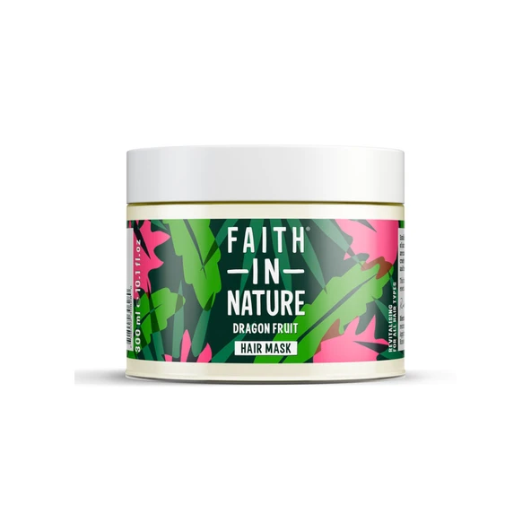 Faith İn Nature Canlandırıcı Saç Bakım Maskesi %99 Doğal İçerikli Ejder Meyvesi 300 ml ürün görseli 1