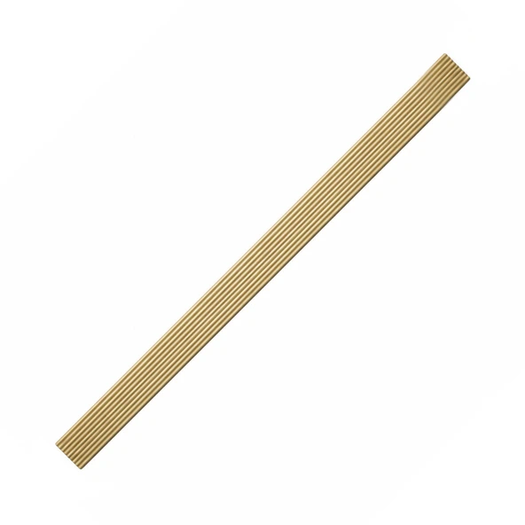 Özen Mat Sarı Çizgili (1 Adet) Çekmece Kulp 768 mm (76.8 cm) Modern Uzun Dolap Mobilya Kulbu ürün görseli 1