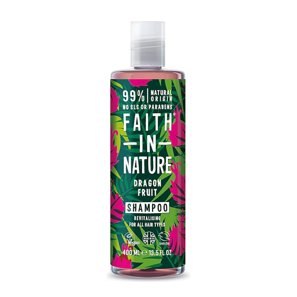 Faith İn Nature Canlandırıcı Şampuan %99 Doğal İçerikli Ejder Meyvesi 400 ml ürün görseli 1