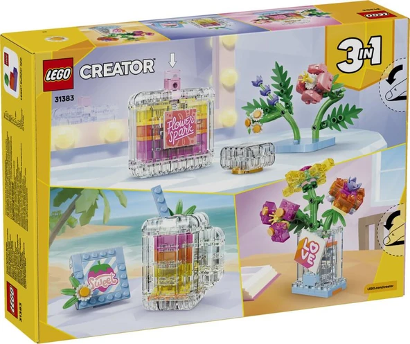 LEGO Creator 31383 Floral Perfume Bottle - Resim 2