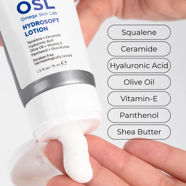 OSL Hydrosoft Lotion 75 ml - Resim 8