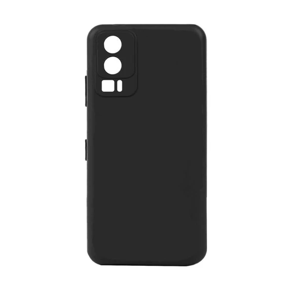 Mobify Mobil Aksesuarda Devrim General Mobile GM 23 İle Uyumlu Kılıf Esnek Yapılı Yumuşak Dokulu Premium Kapak MLK/Biye Siyah ürün görseli 1