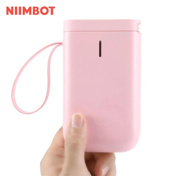 Niimbot D11 Pembe Bluetooth Taşınabilir Termal Etiket Yazıcı ürün görseli 1