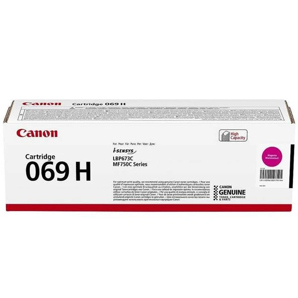 Canon CRG-069H M Kırmızı Toner 5.500 Syf. ürün görseli 1
