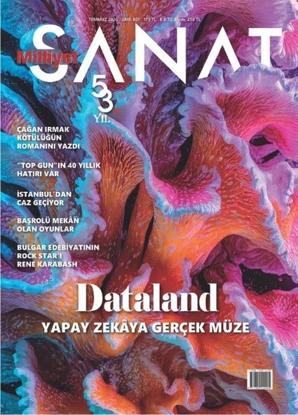 Milliyet Sanat Dergi 807.Sayı Temmuz 2026 ürün görseli 1