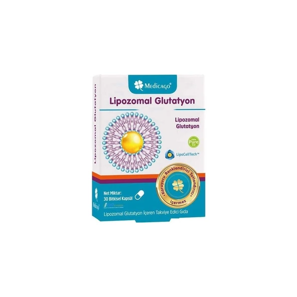 Medicago Lipozomal Glutatyon 30 Kapsül - Resim 2