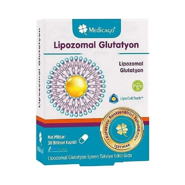 Medicago Lipozomal Glutatyon 30 Kapsül - Resim 4