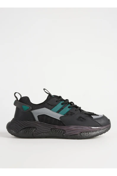 Siyah Erkek Sneaker BUL-241498 ürün görseli 1