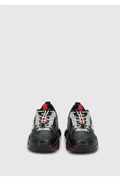 Siyah Erkek Çocuk Sneaker - Resim 3