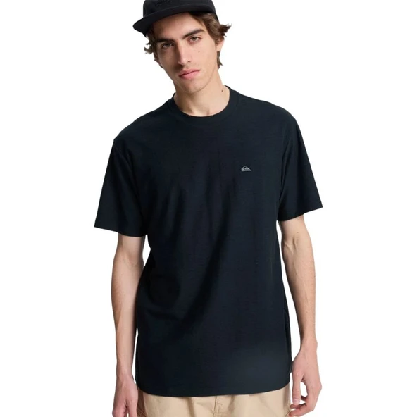 Quiksilver Slub Roundneck Erkek Tişört Siyah EQYKT04391 ürün görseli 1