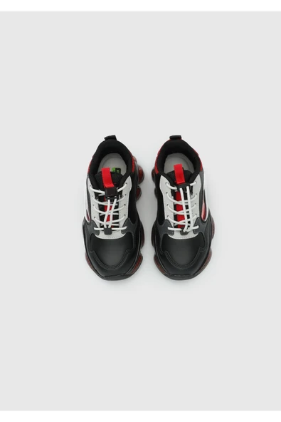 Siyah Erkek Çocuk Sneaker - Resim 5
