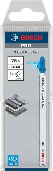 PRO Metal Dekupaj Testere Bıçağı T321AF132 mm 25li ürün görseli 1