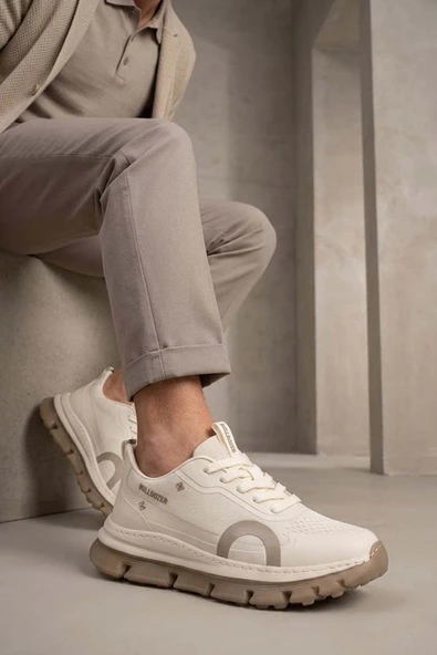 Buldozer 261410 Erkek Klasik Sneaker Bej ürün görseli 1