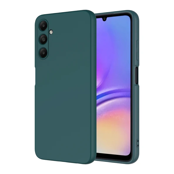 Mobify Mobil Aksesuarda Devrim Samsung Galaxy A16 Kadife İç Yüzeyli Ultra Soft Premium Telefon Kılıfı MLK/Mara Koyu Yeşil ürün görseli 1