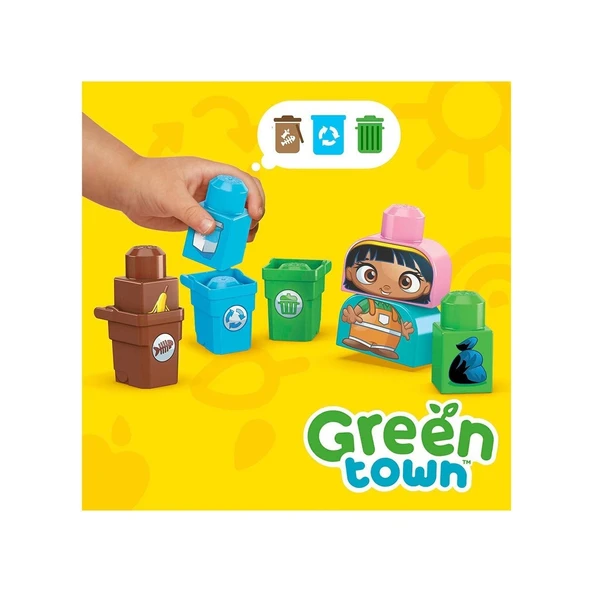 Mega Bloks Doğa Dostu Arkadaşlar Seti HDL06 19 Parça - Resim 4