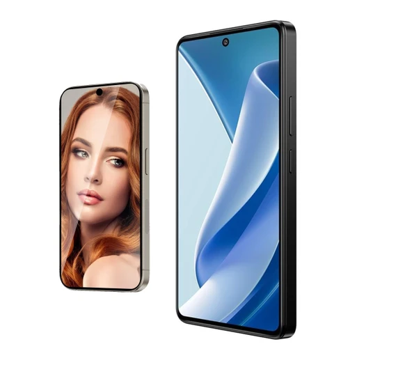 General Mobile 26 Pro ile Uyumlu Esnek Ayna(Mirror) 9H Nano Ekran Koruyucu ürün görseli 1