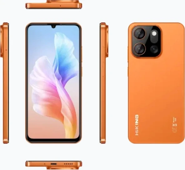 HİKİNG A90 5G 8GB RAM 128GB HAFIZA TURUNCU (2 YIL TÜRKİYE GARANTİLİ) ürün görseli 1