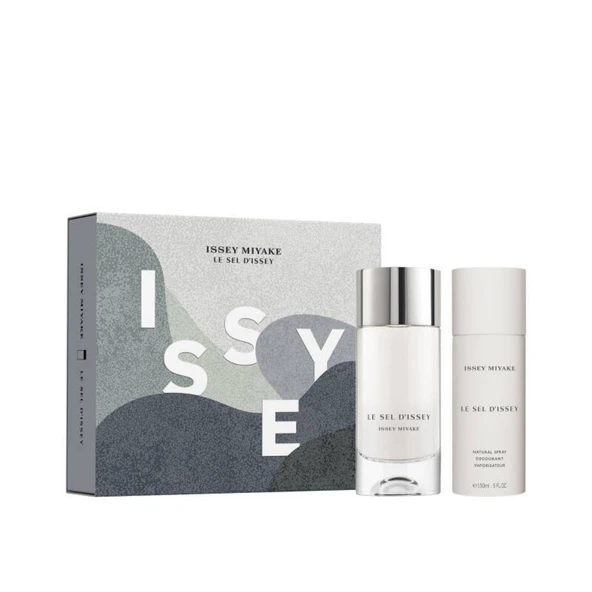 Issey Miyake Le Sel D'Issey EDT 100 ml + 150 ml Deo Erkek Parfüm Seti ürün görseli 1