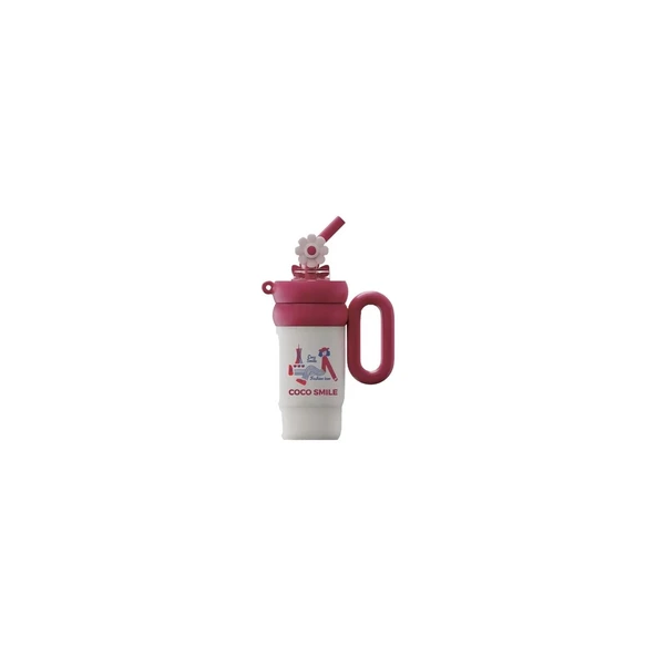 Vagonlife Cocosmile 8827 Çelik Termos 760ML Pembe ürün görseli 1